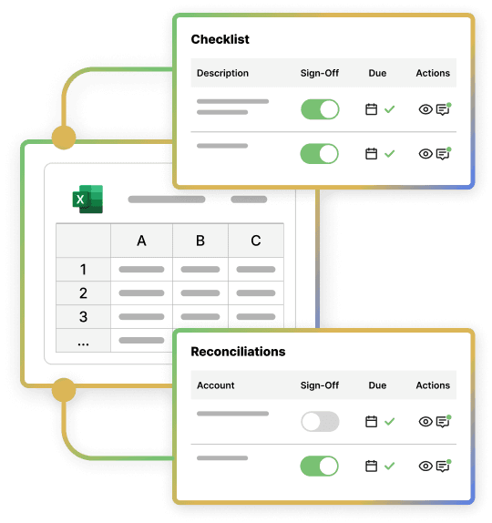 Sign off directly from Excel